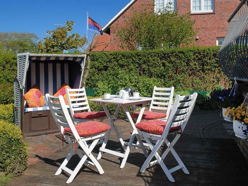 Ferienwohnung Haus Hübener Kiebitznuest Langeoog Exterior foto